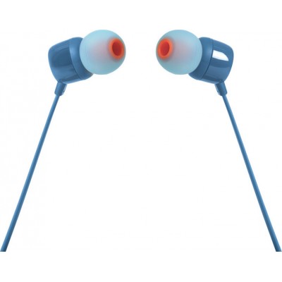 JBL T160 In-ear Handsfree με Βύσμα 3.5mm Μπλε